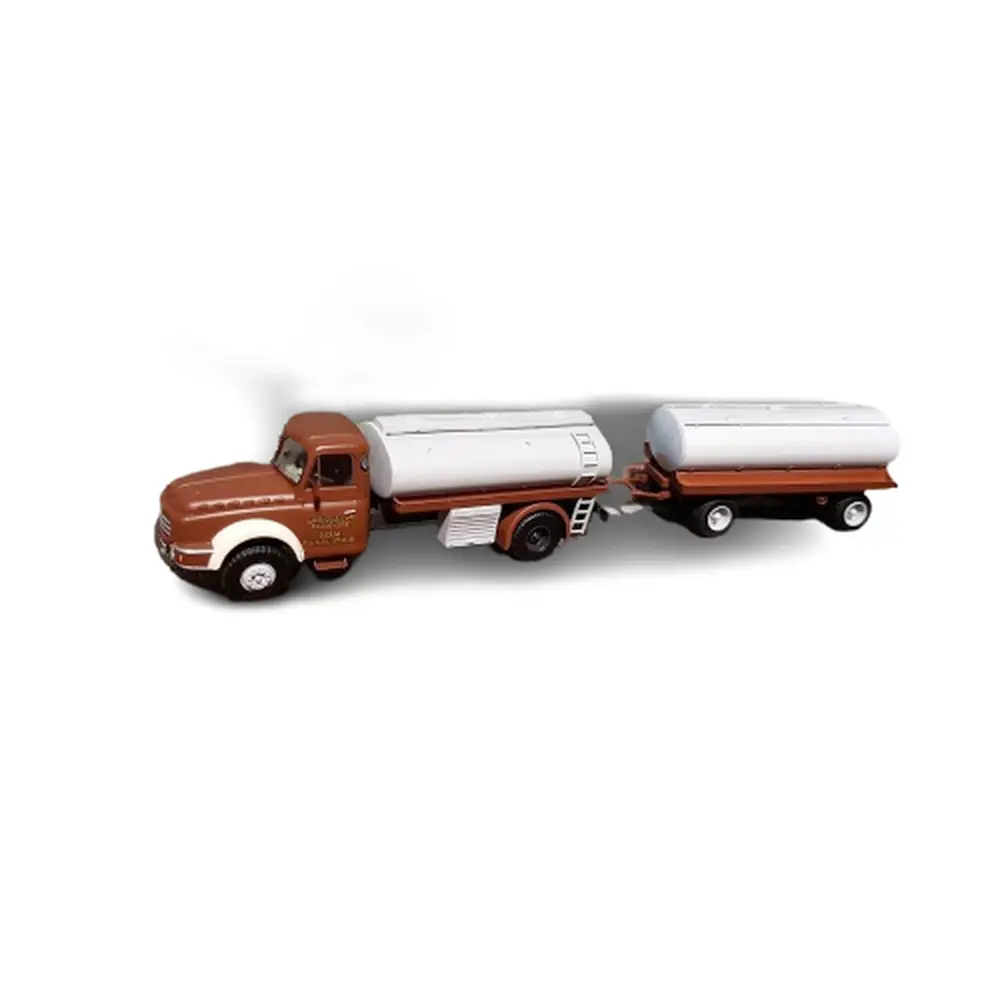 Camion Willeme Citerne à vin + remorque "Loubet & Cie" - REE MODÈLES CB-071 - HO 1/87