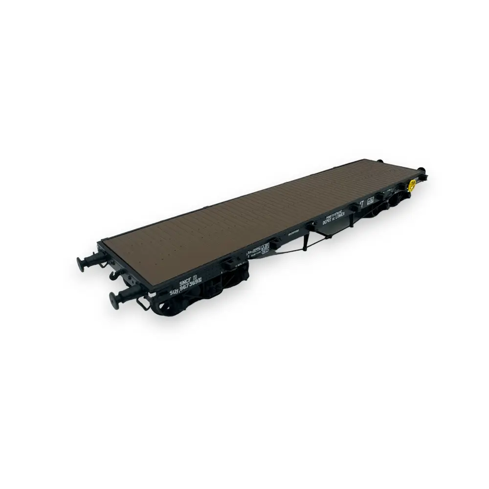 Wagon plat TP - Ree Modèles WB-502 - HO 1/87 - SNCF - Ep III - 2R