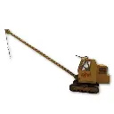 Grue sur Chenille - NORDEST - SNCF - REE MODELES DN013 - HO: 1/87