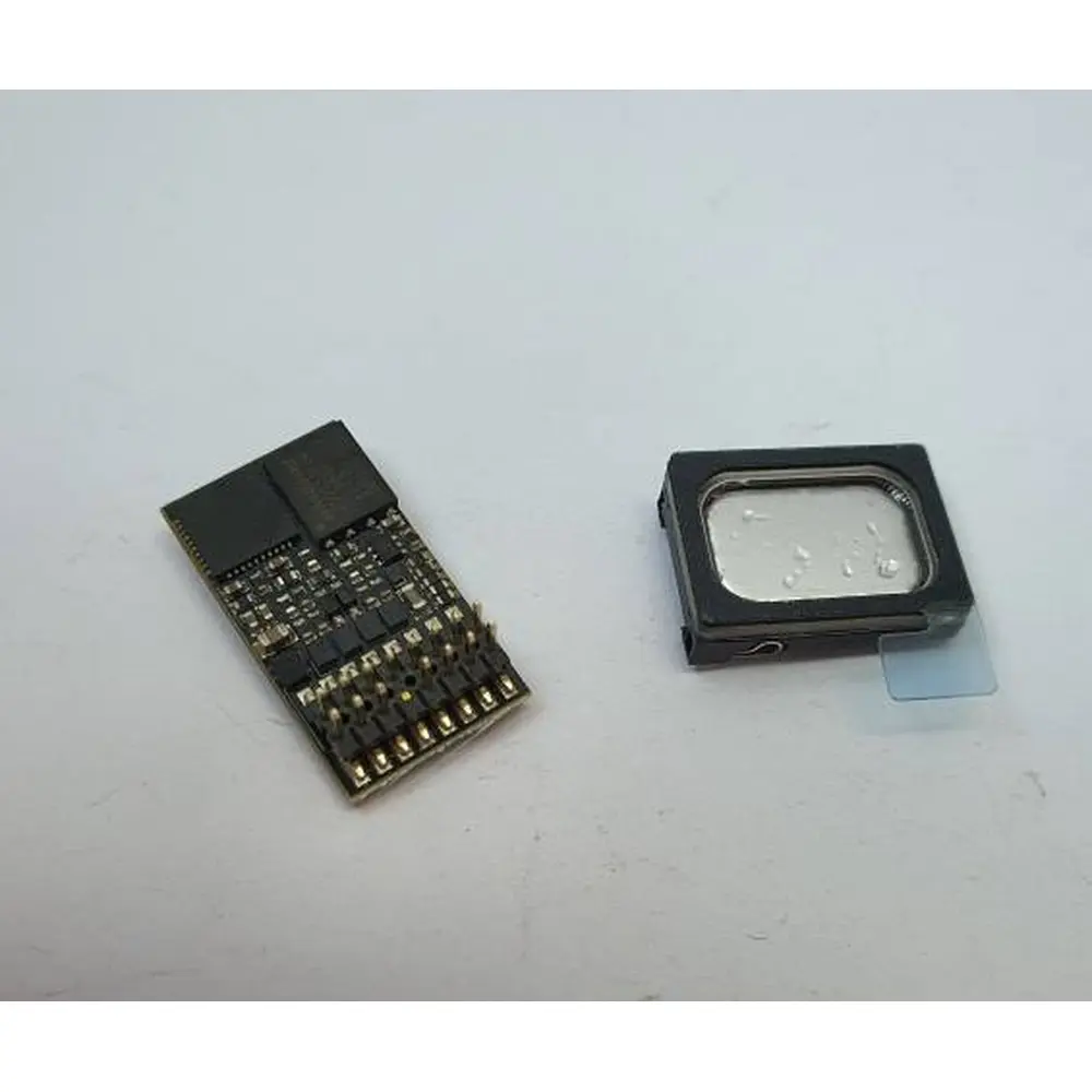 Décodeur draisine du 65 sonore Zimo 16 broches + HP (Sons REE) - Ree Modèles XB410 - HO 1/87