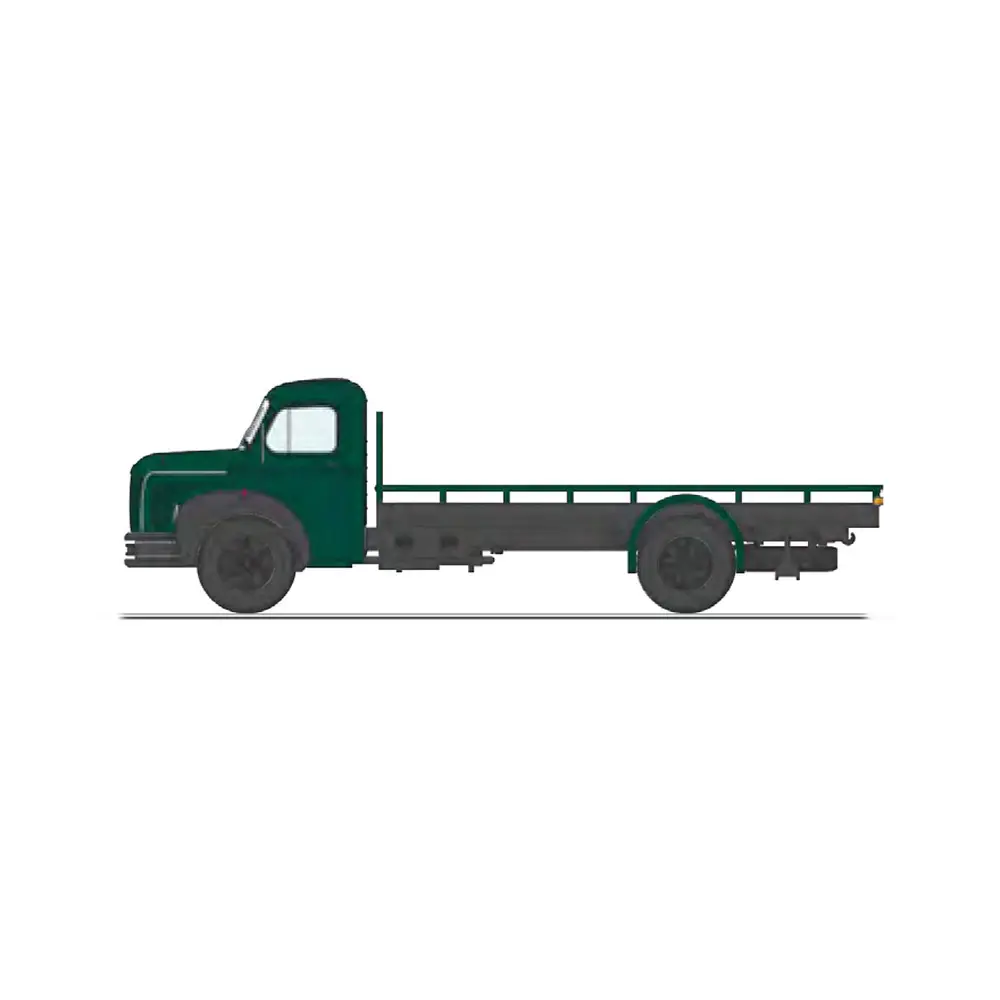 Camion Berliet GLC 6 à plateau - Ree Modèles CB-108 - HO 1/87