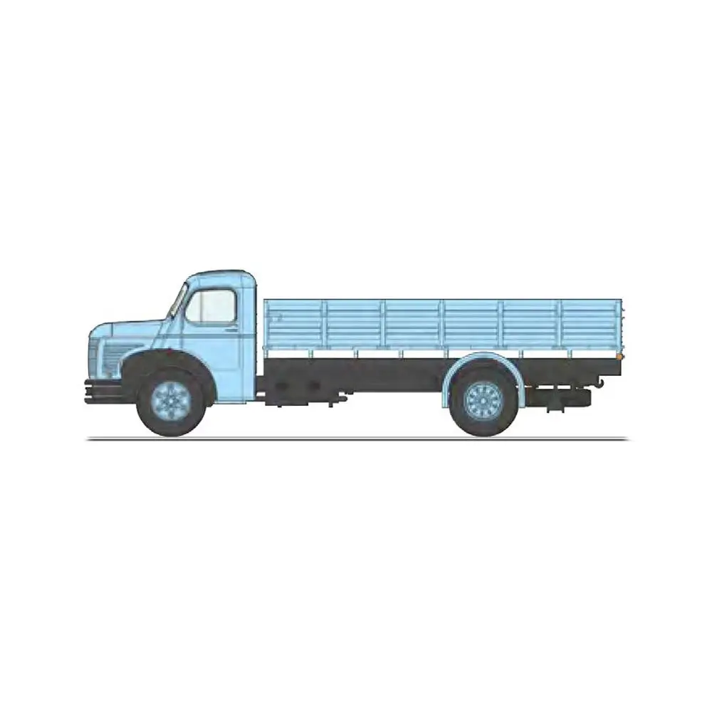 Camion Berliet GLC 6 à Ridelles - REE MODELES CB110 - HO : 1/87