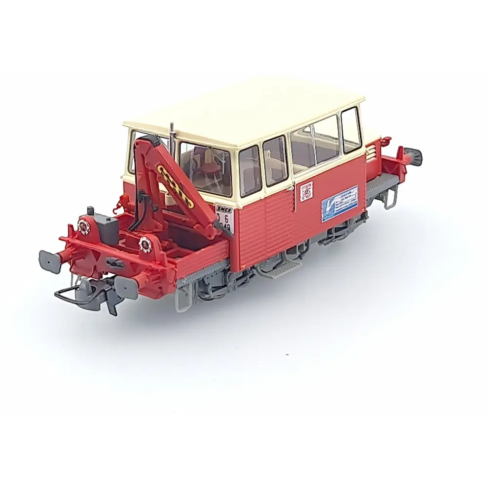 DRAISINE DU65 avec grue - REE Modèles MB109 - HO - SNCF - Analogique