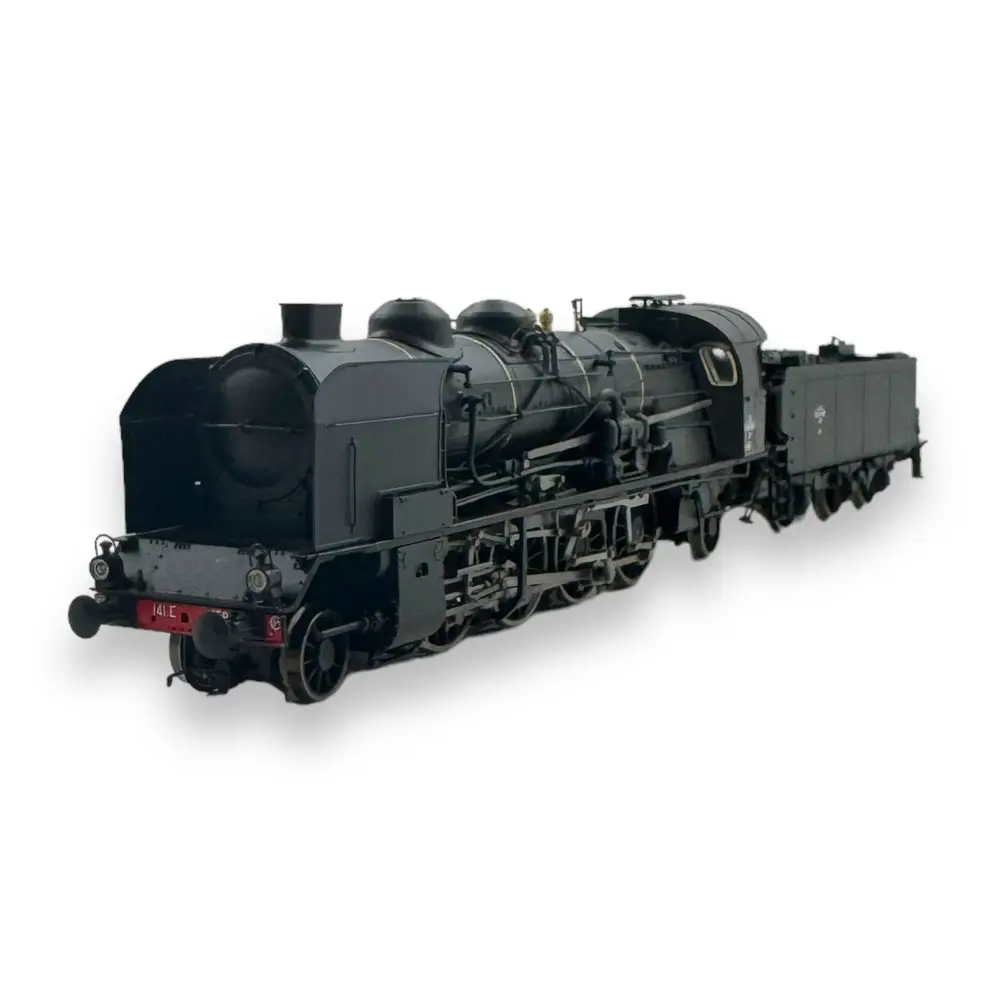 Locomotive 6-141 E 458 "Veynes" Analogique REE MODELES MB129 - SNCF - HO 1/87