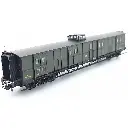 Fourgon à bogie ex-PLM - Vert Sans Feux - REE MODELES VB349 - HO 1/87 - EP III