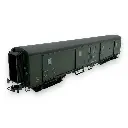 Fourgon à bogies métallisé Ex-PLM - Ree Modèles VB-353 - HO 1/87 - SNCF - Ep III - 2R