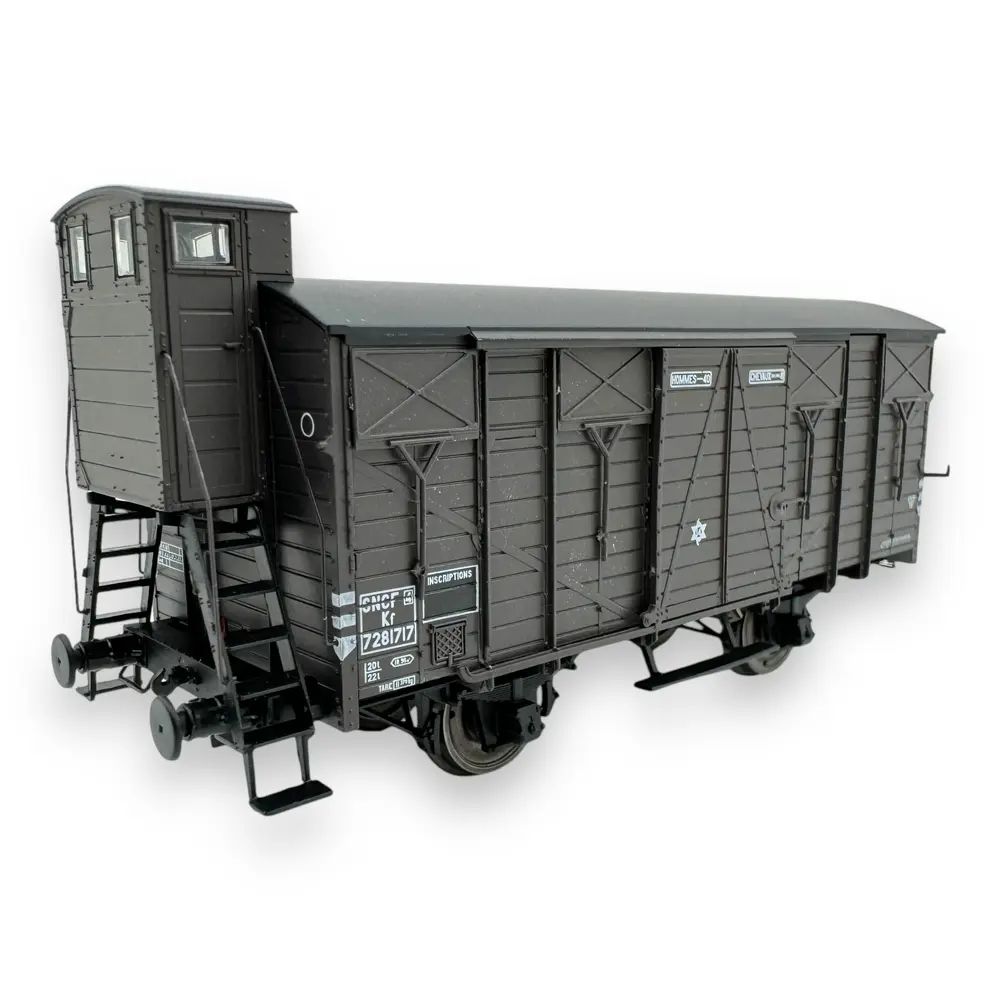 Wagon couvert Ocem 19 - Ree Modèles WB-691 - HO 1/87 - SNCF - Ep III - 2R