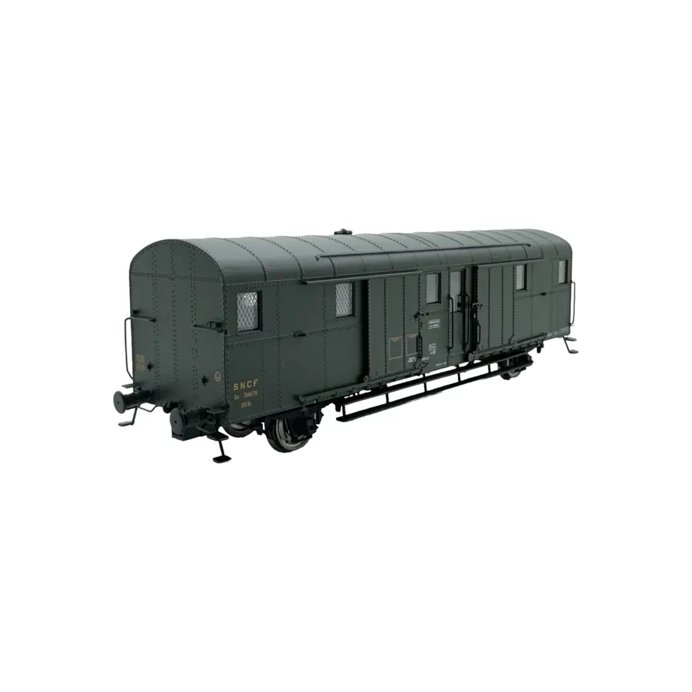 FOURGON OCEM 32 Vert - sans feux "SUD-EST" - REE MODELES VB328 - SNCF - HO 1/87