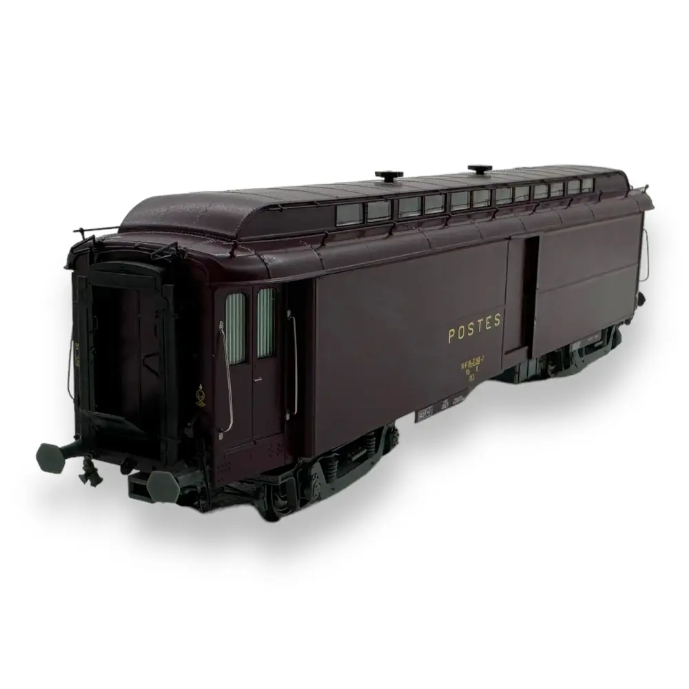 Voiture postale OCEM ALLEGE Pantin 16m REE Modeles VB256 - HO : 1/87 - SNCF - EP IV