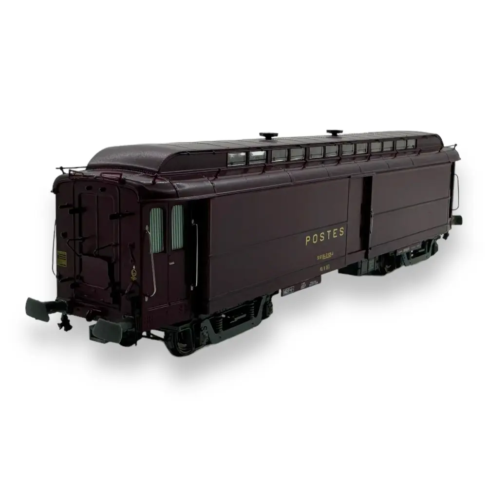Voiture postale OCEM ALLEGE Pantin 16m REE MODELES VB258 - HO 1/87 - SNCF - EP IV