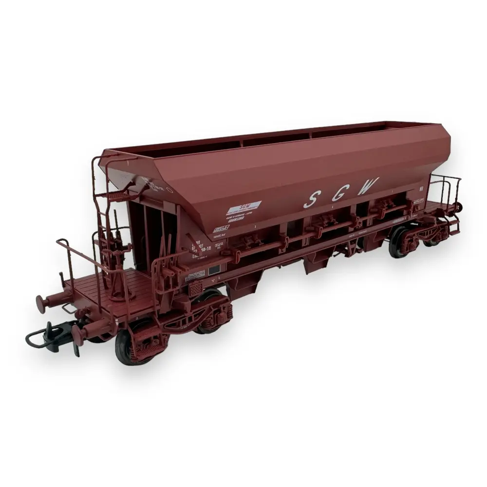 Wagon trémie F70 Eads REE MODELES WB666 - HO : 1/87 - SNCF - EP IV