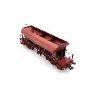 Wagon Trémie F70 Uas à Ballast REE Modèles WB677 - HO : 1/87 - SNCF - EP IV / V
