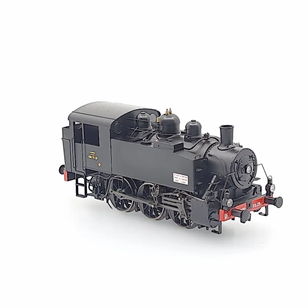 Locomotive à vapeur 030 TU 25 Nord - REE MODELES MB103 - HO : 1/87 - SNCF - DCC SOUND - EP. II