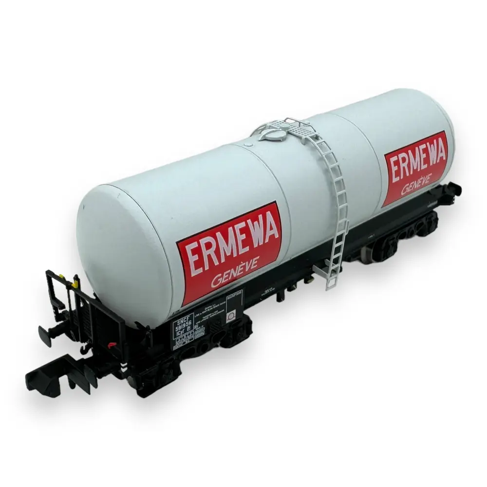 Wagon citerne ANF "ERMEWA-GENEVE" - Ree Modèles NW-222 - N 1/160 - SNCF - Ep III - 2R