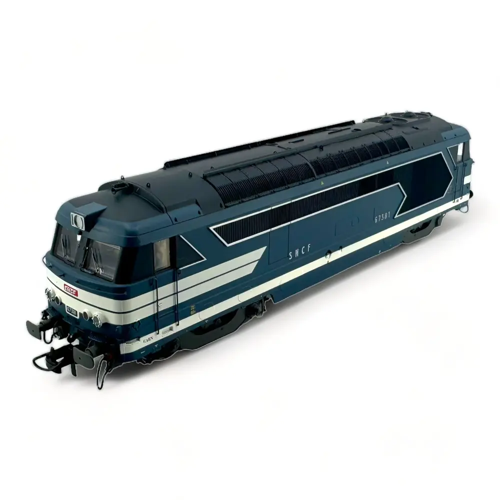 Locomotive Diesel BB 67381 Analogique - REE Modèles MB151- HO 1/87 - SNCF - EP IV