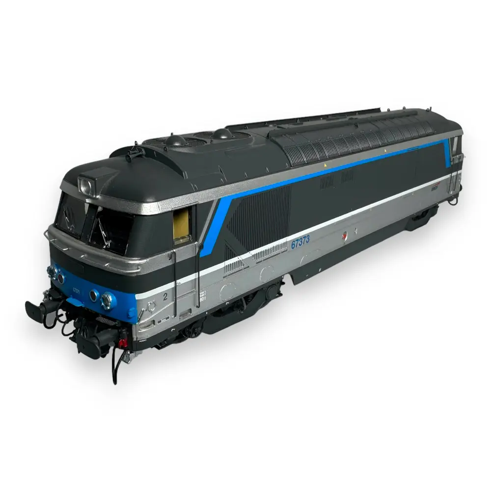 Locomotive Diesel BB 67373 DCC SON - REE Modèles MB154S - HO 1/87 - SNCF - EP V / VI