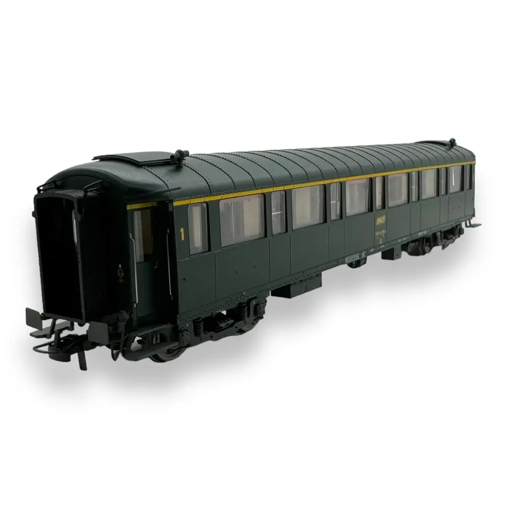 Voiture Voyageur A7 Ex-PLM vert série 2 REE MODELES VB429 SNCF - HO 1/87 - EP IV