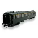 Voiture Voyageur A7 Ex-PLM vert série 2 REE MODELES VB429 SNCF - HO 1/87 - EP IV