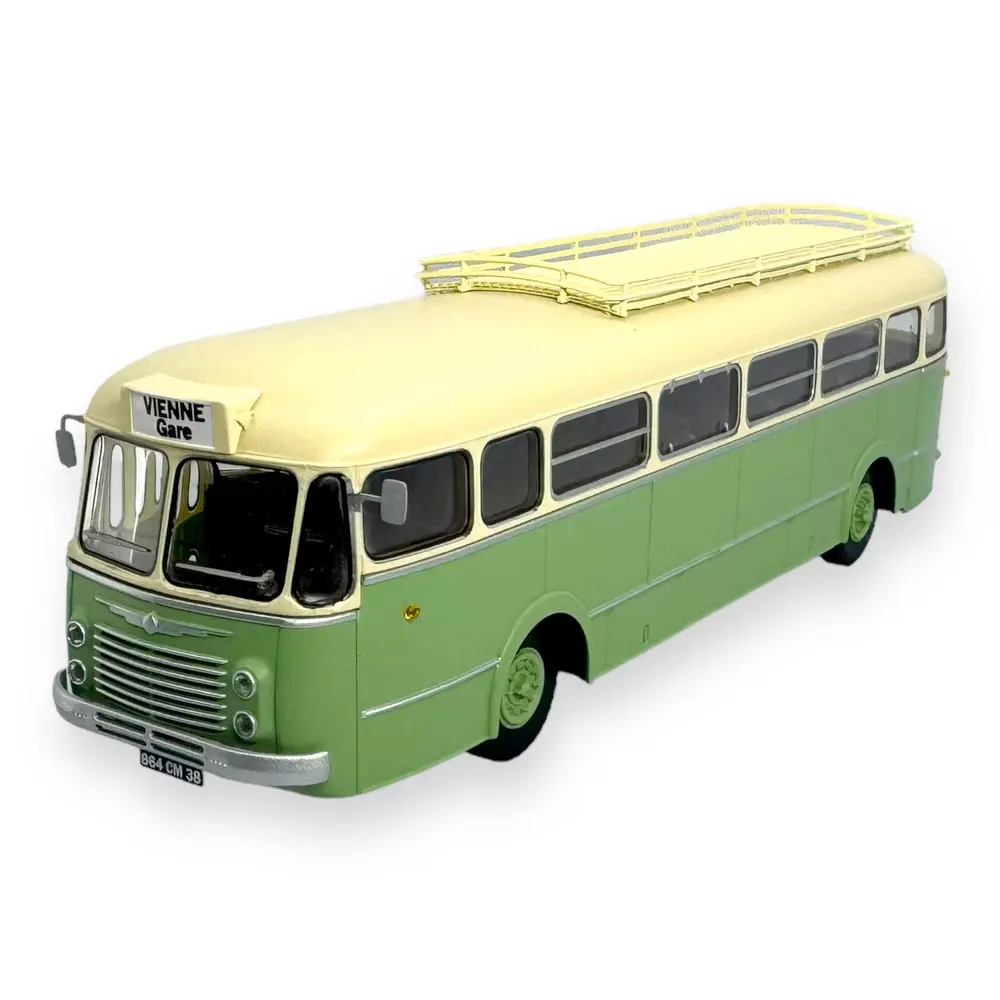 Autocar Renault R4190 Vert/Crème de Vienne - REE MODELES CB133 - HO 1/87