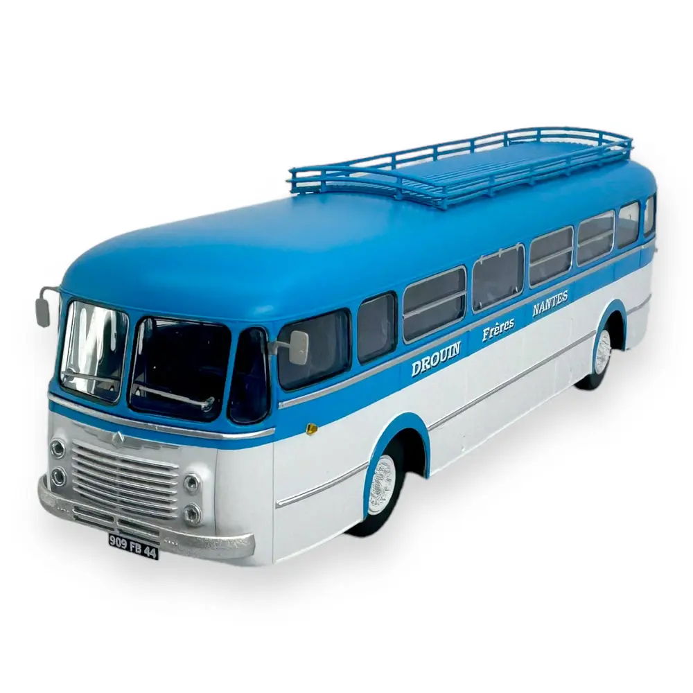 Autocar Renault R4190 "Drouin" Bleu/Gris Nantes - REE MODELES CB138 - HO 1/87