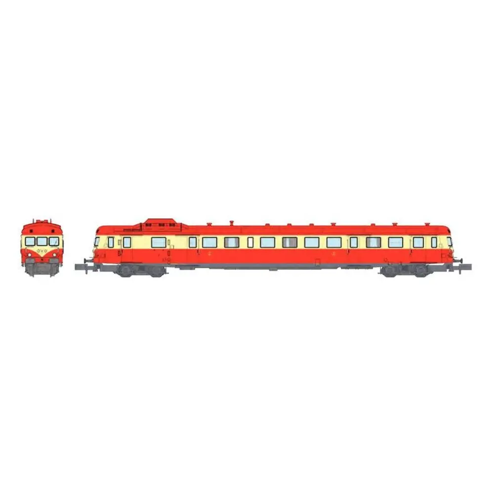 Autorail Diesel X-2812 - REE MODÈLES NW-249 - N 1/160 - SNCF - EP IV - Analogique - 2e Classe