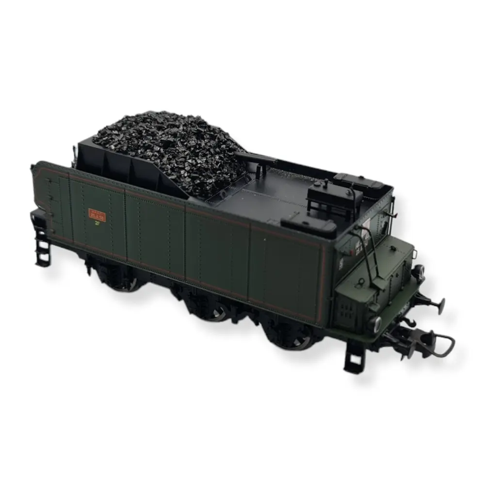 Tender 25 m3 25 A 50 - Vert - Pour Décor - REE MODELES MB139 - SNCF - EP. III - HO 1/87 - Analogique