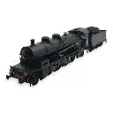 Locomotive à vapeur 2-141 A Analogique - REE MODELES MB156 - SNCF - HO 1/87