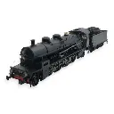 Locomotive à vapeur 2-141A DCC SON - REE MODELES MB156S - SNCF - HO 1/87