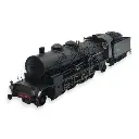 Locomotive à vapeur 5-141 C  Analogique - REE MODELES MB158 - SNCF - HO 1/87
