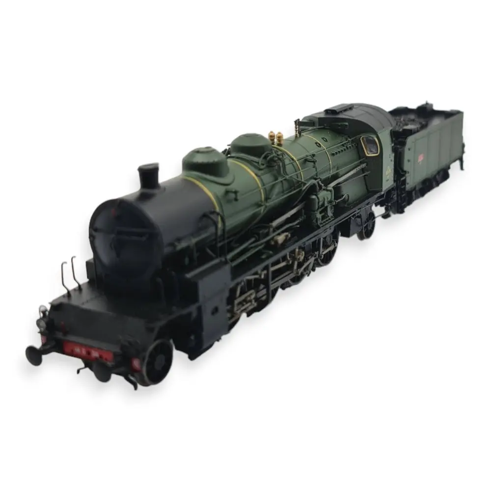 Locomotive à vapeur 5-141 D - Ree Modèles MB160SAC - HO 1/87 - SNCF - Ep III - Digital sound fumigène - 3R