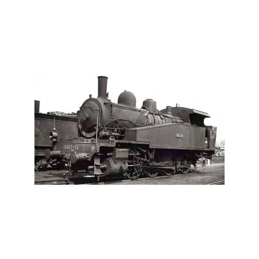 Locomotive à vapeur 040 TA 55 - REE MODELES MB185SAC - SNCF - HO 1/87 - Sonore - 3 rails