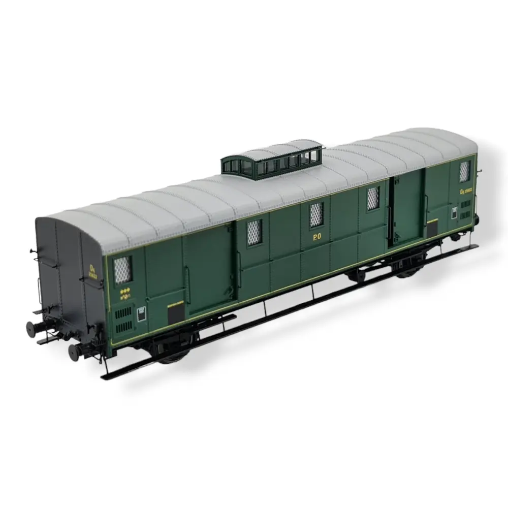 FOURGON OCEM 30 avec Vigie, PO REE MODELES VB108 SNCF - HO 1/87 - EP II