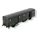 FOURGON OCEM 30 "Battignoles" avec feux - REE MODELES VB112 SNCF - HO 1/87