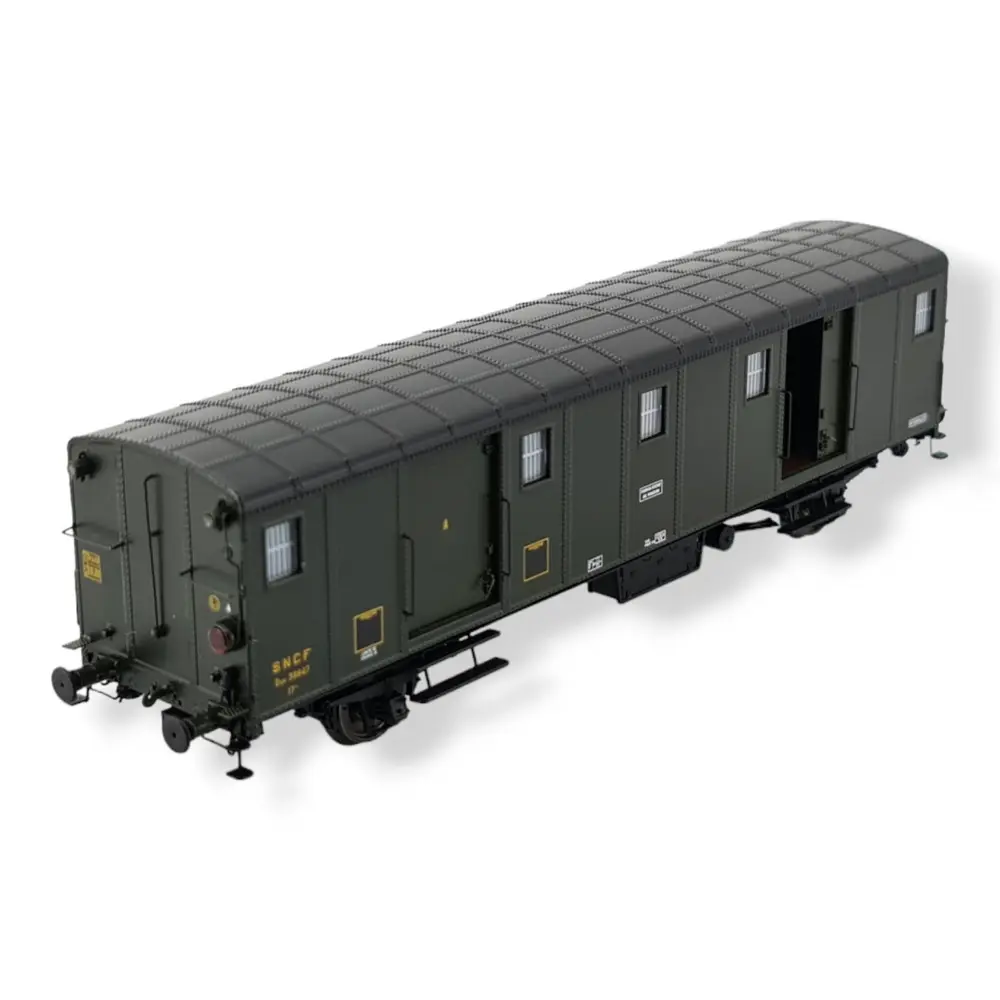 FOURGON OCEM 30 Battignoles & feux DCC - REE MODELES VB112S SNCF - HO 1/87