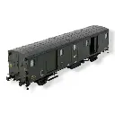 FOURGON OCEM 30 Battignoles & feux DCC - REE MODELES VB112S SNCF - HO 1/87