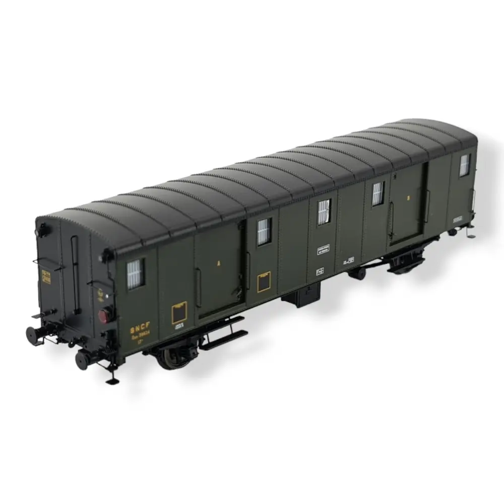 Fourgon OCEM 30 "Sotteville" avec feux - REE VB113 - SNCF - HO 1/87 - EP III - 2R