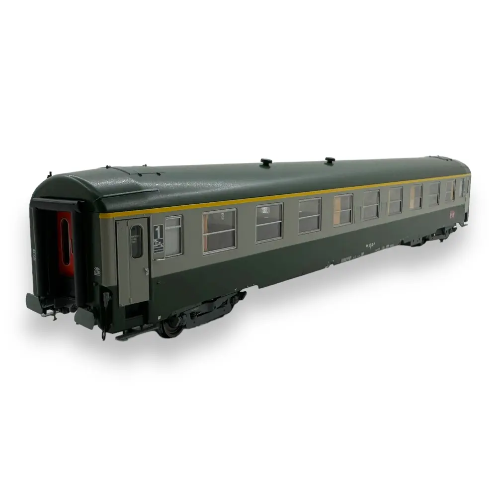 Voiture voyageur UIC A9 Vert/Gris - REE MODELES VB305 - SNCF - HO 1/87 - EP VI
