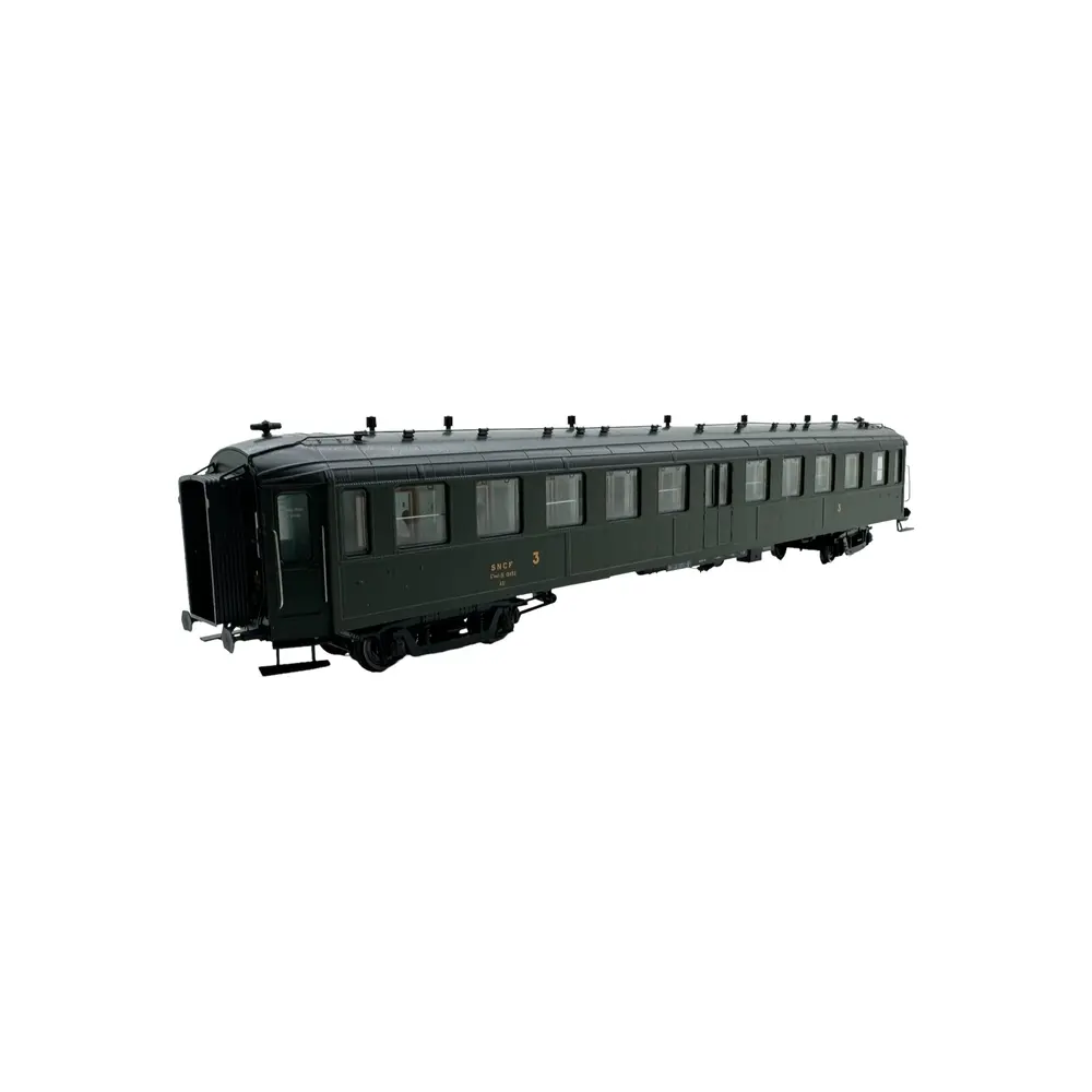 Voiture BACALAN C11 - REE MODELES VB369 - SNCF - HO 1/87 - Ep IIIA