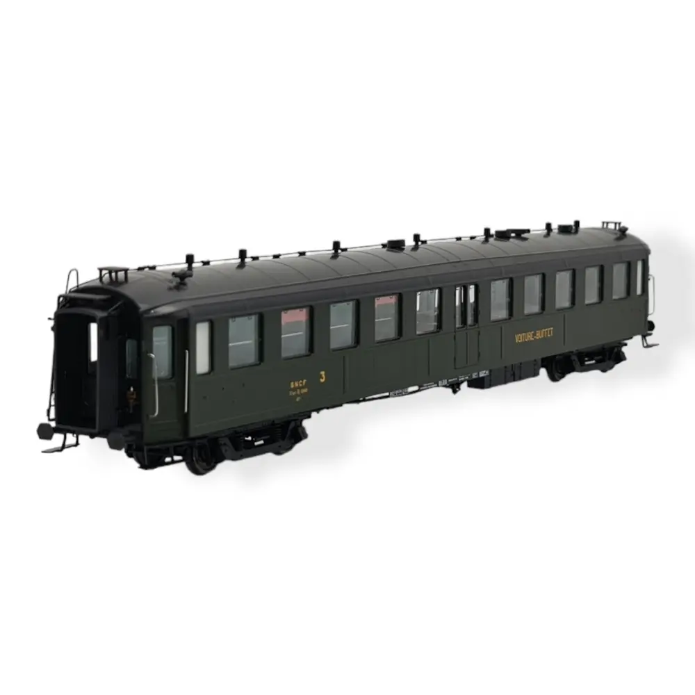 Voiture buffet BACALAN C4s - REE MODELES VB370 - SNCF - HO 1/87 - IIIa