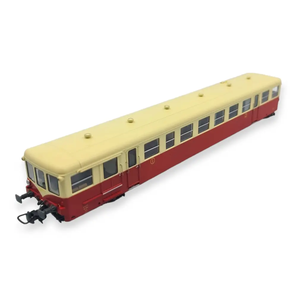 Remorque XR-7397 Rouge/Crème "BORDEAUX" REE MODELES VB442 - SNCF - HO 1/87