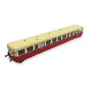 Remorque XR-7405 Rouge/Crème "LIMOGE" REE MODELES VB443 - SNCF - HO 1/87
