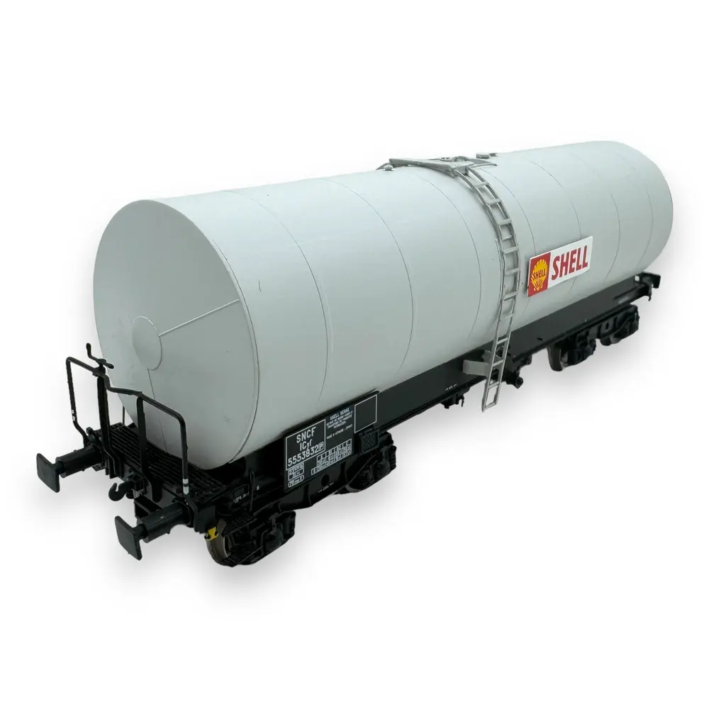 Wagon citerne FAUVET-GIREL "SHELL" - Ree Modèles WB-660 - HO 1/87 - SNCF - Ep III - 2R