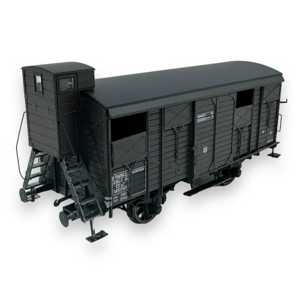 Wagon Couvert PLM 20T REE Modèles WB699 - HO 1/87 - SNCF - EP III.A