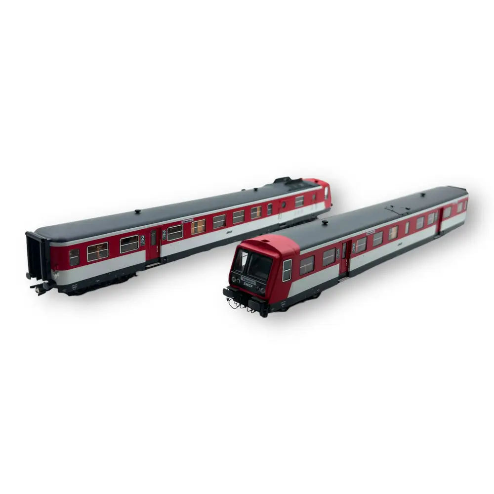 Autorail RGP 1 X-2730 ALPAZUR -DCC SON- REE MODELES MB191S SNCF - HO - EP IV