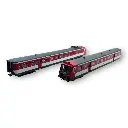 Autorail RGP 1 X-2730 ALPAZUR -DCC SON- REE MODELES MB191S SNCF - HO - EP IV