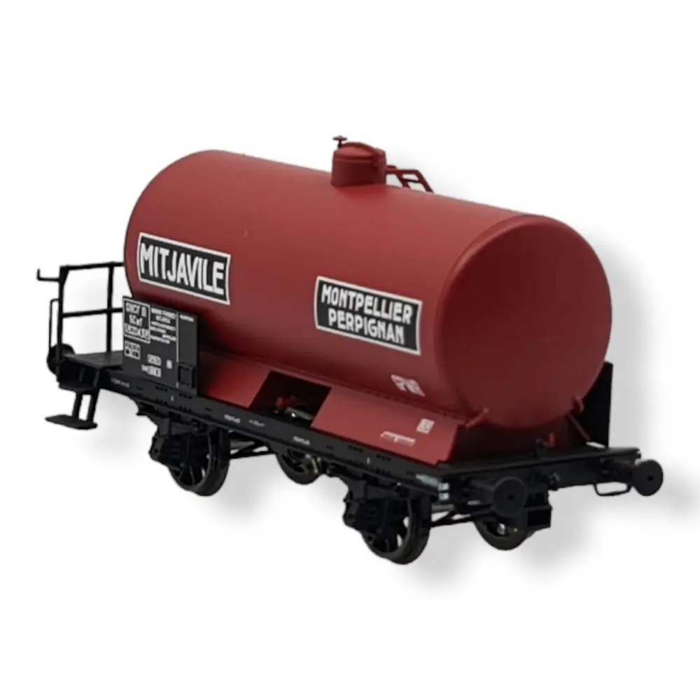 Wagon citerne OCEM 19 de la SNCF, livrée MITJAVILE - REE Modèles WB-711 - HO 1/87e