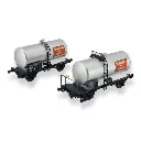 Set 2 wagons citerne OCEM 29 REE Modèles WB716 - HO 1:87 - SNCF