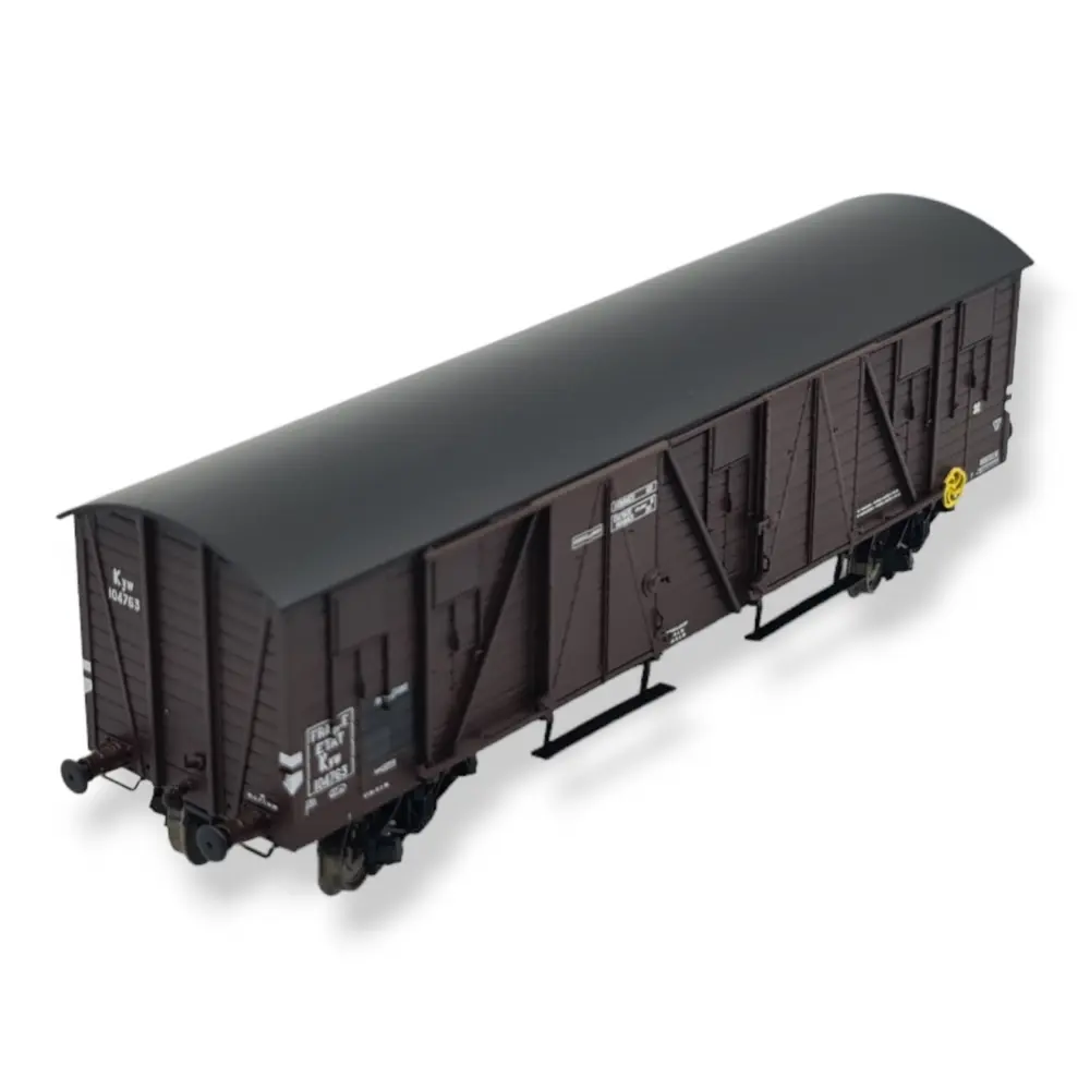 Wagon TP Couvert marron - REE Modèles WB775 - HO 1/87 - EP II