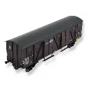 Wagon TP Couvert marron - REE Modèles WB775 - HO 1/87 - EP II