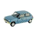 Voiture Renault 5 TL 1972 Bleu ciel EDF - REE MODELES CB 147 - HO 1/87